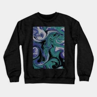 Green cloud Crewneck Sweatshirt